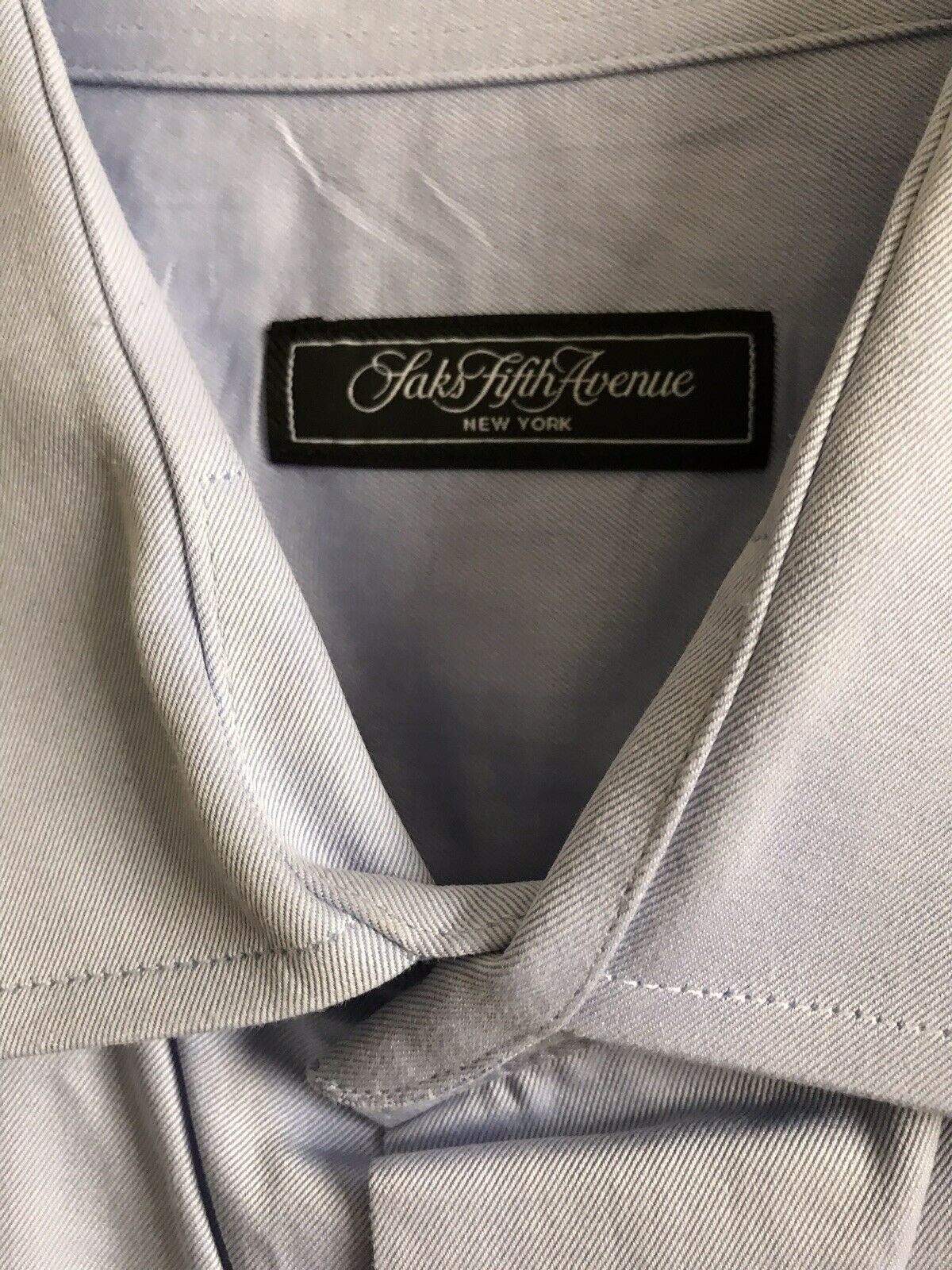 SAKS FIFTH AVE Lot Of 3 Men’s Long Sleeves Size Small/ 15.5