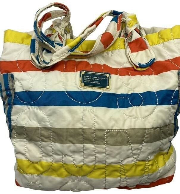 marc jacobs bag x large quilted multi color tote