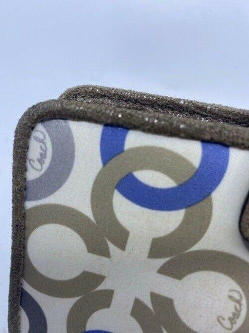 Coach Multicolor Large Unique Design Card Id Wallet