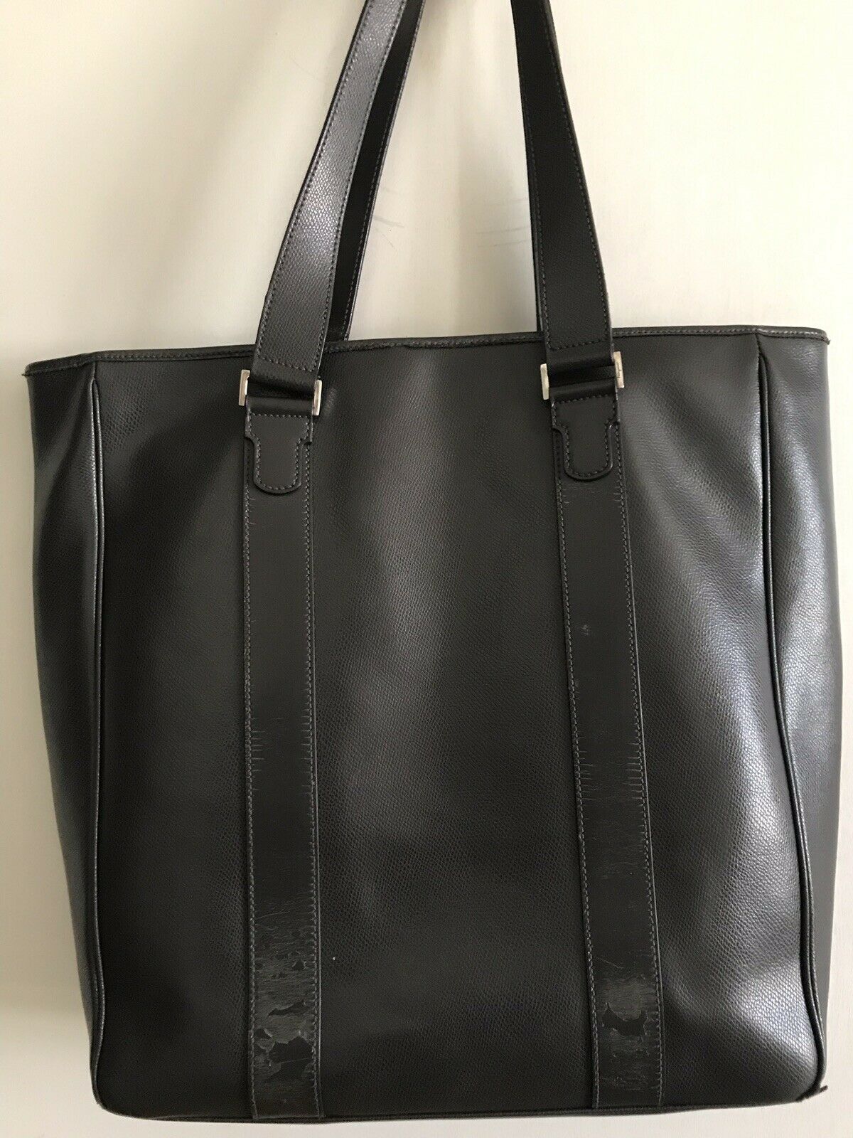 Salvatore Ferragamo Unisex Brown Leather Tote