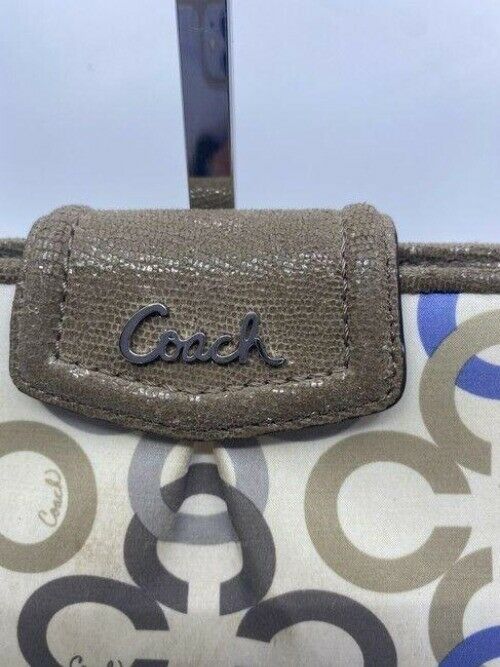 Coach Multicolor Large Unique Design Card Id Wallet