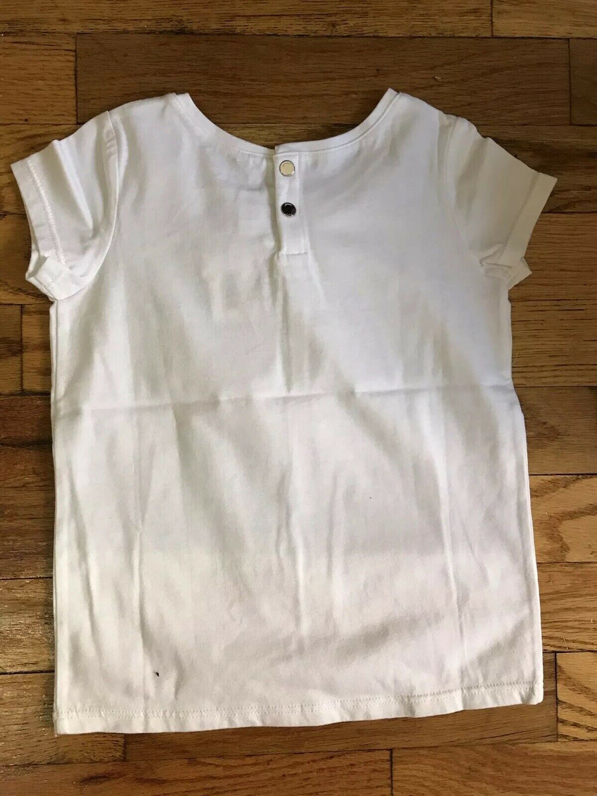 NWT! Lot Of 2 JACADI White Cotton Tops 4 Yrs