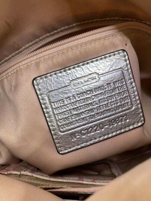 coach bag large multicolor fabric tote