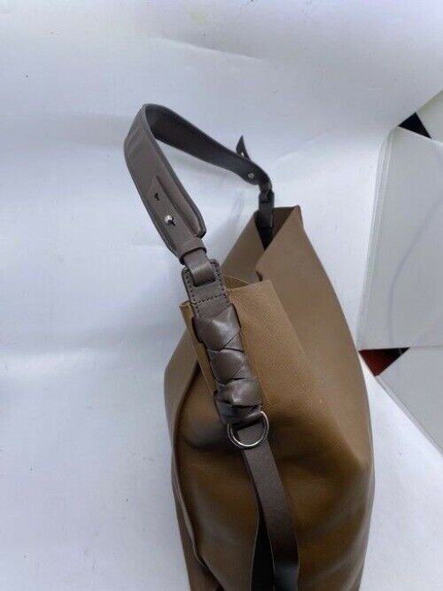 Allsaints Xl Brown Leathe Shoulder Bag