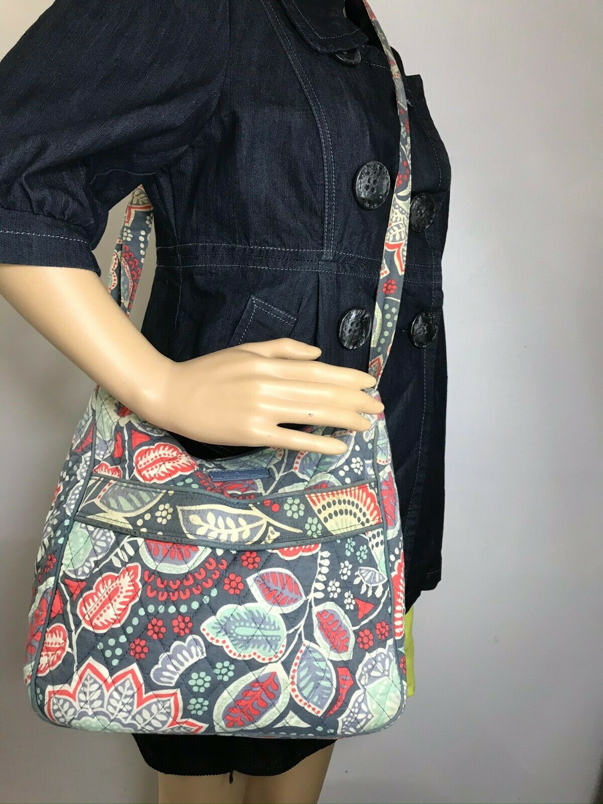 Vera Bradley Quilted Crossbody / Shoulder Bag