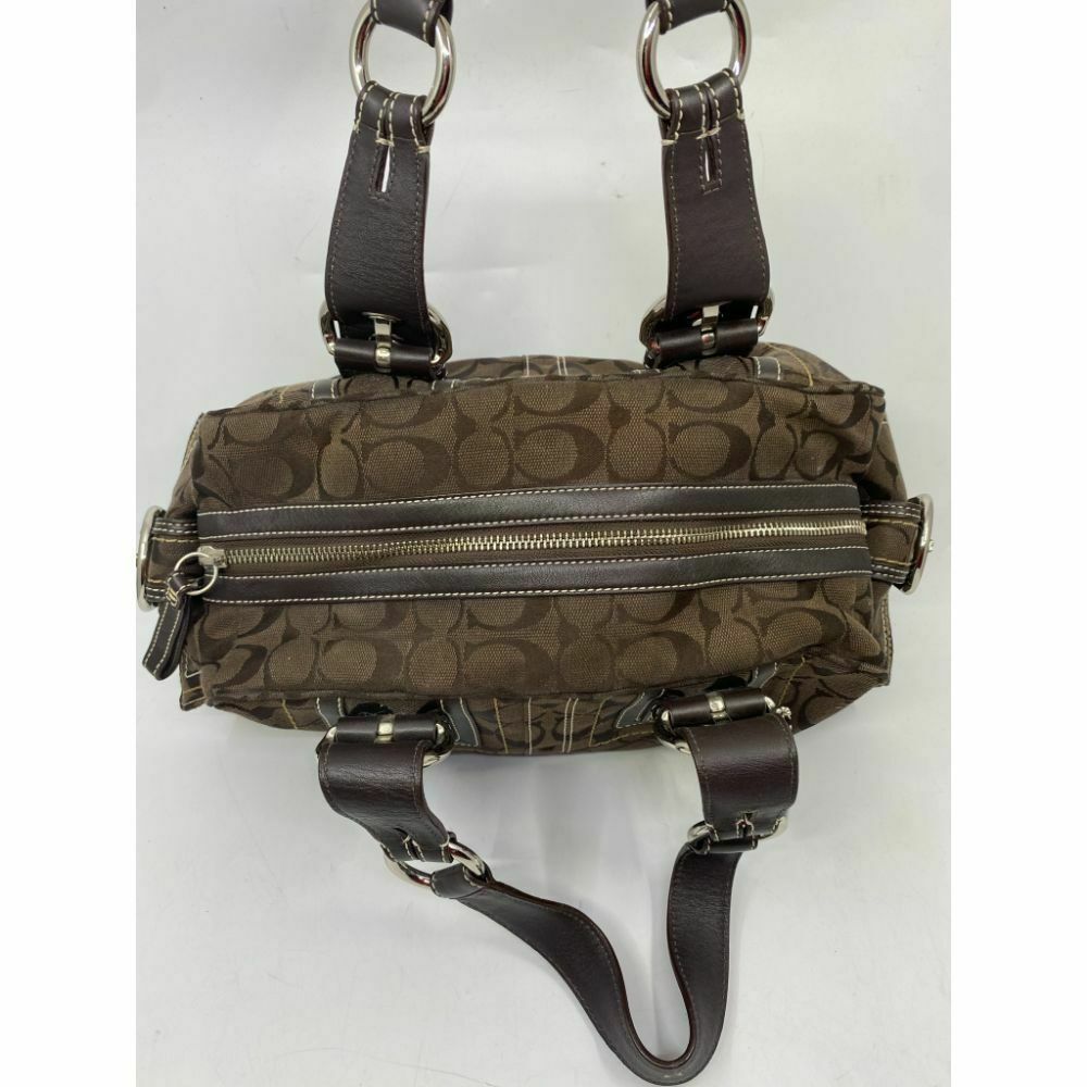 Coach Women's Brown Medium Fabric Tote Bag