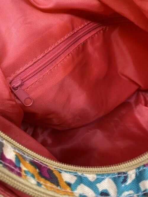 Lily Bloom Unique Floral Nylon Cross Body Bag