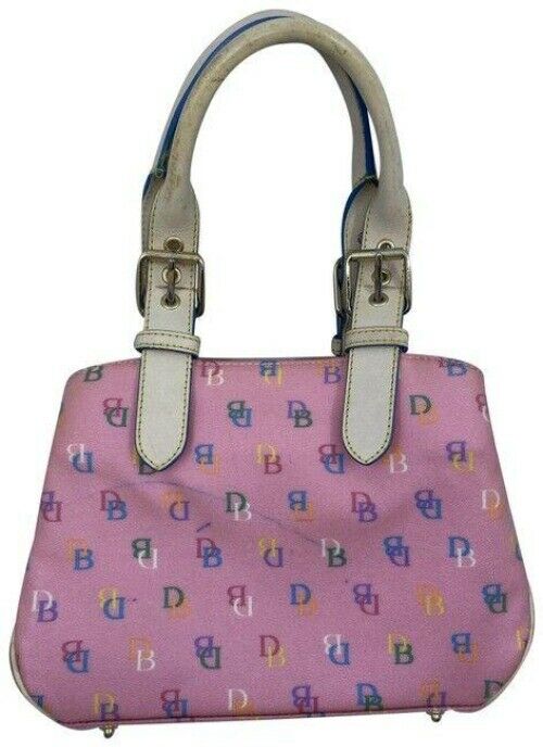 dooney and bourke handbag pink multicolor hobo bag