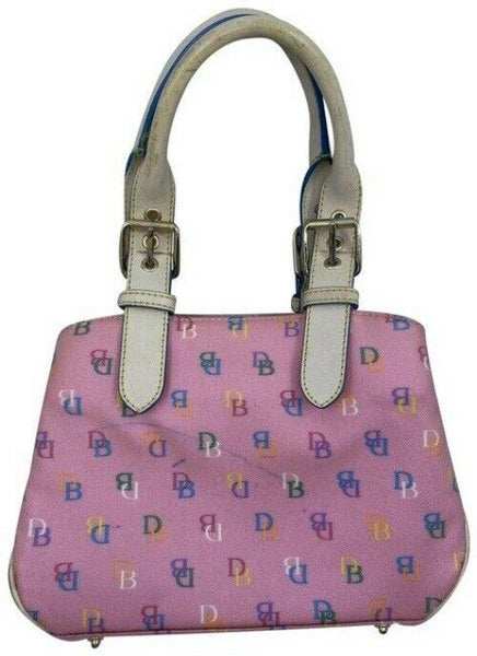 dooney and bourke handbag pink multicolor hobo bag