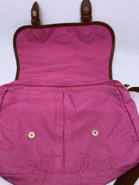 Longchamp Very Unique Pink Nylon Cross Body Bag