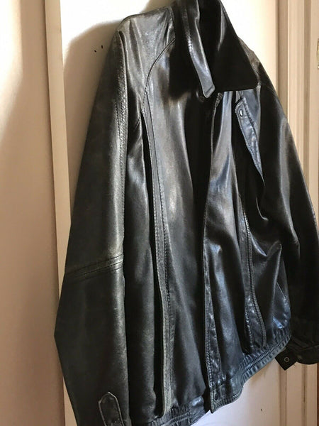 GUCCI Vintage Men’s Leather Jacket Medium