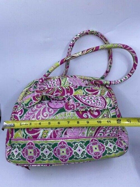 Vera Bradley Xl Duffel Msrp Green Pink White Weekendtravel Bag