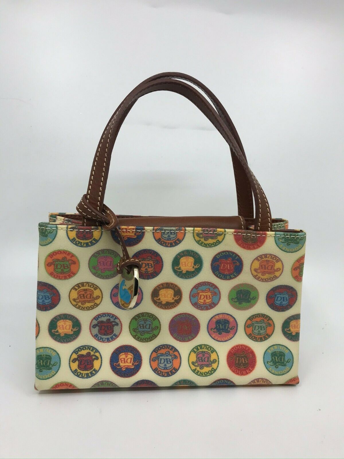 Dooney & Bourke Multi Color Circle Small Purse