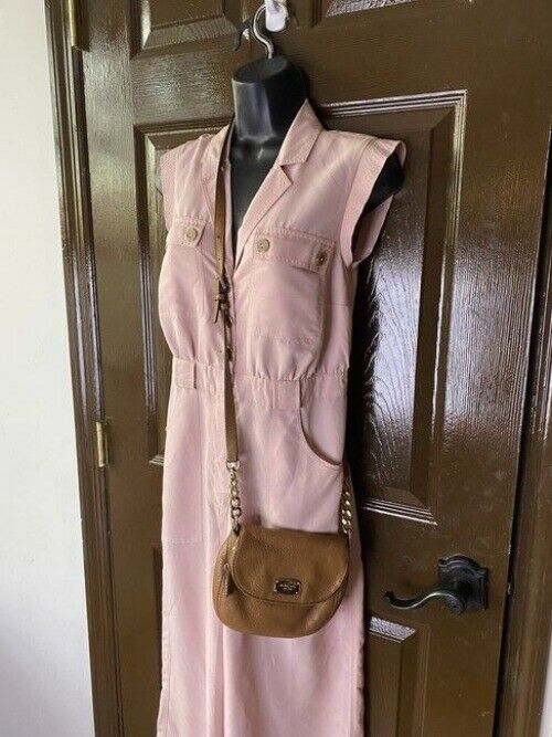 Michael Kors Classic Tan Leather Cross Body Bag