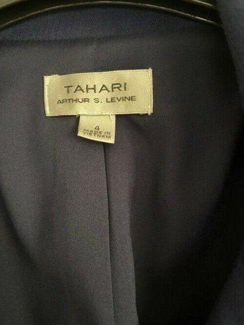 elie tahari navy msrp jacket