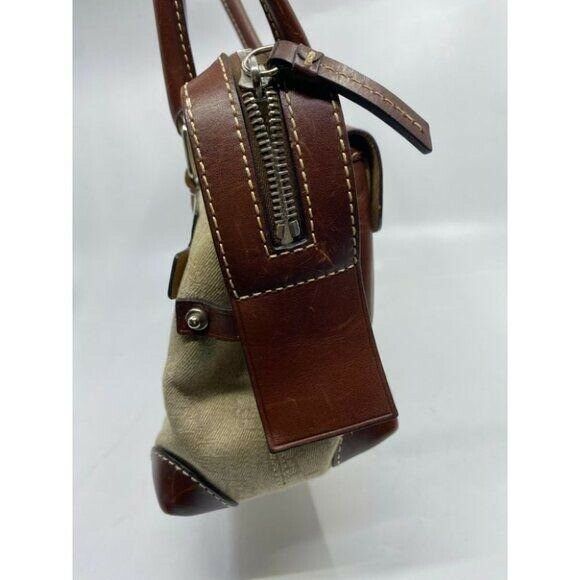 DOONEY & BOURKE Tan Brown Medium Size Doctor Bag