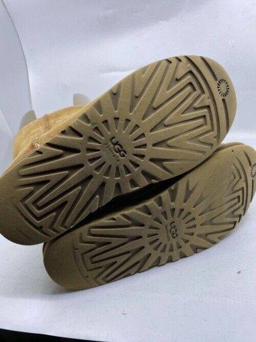 Ugg Australia Tan Mid Height Classic Bootsbooties Size Us