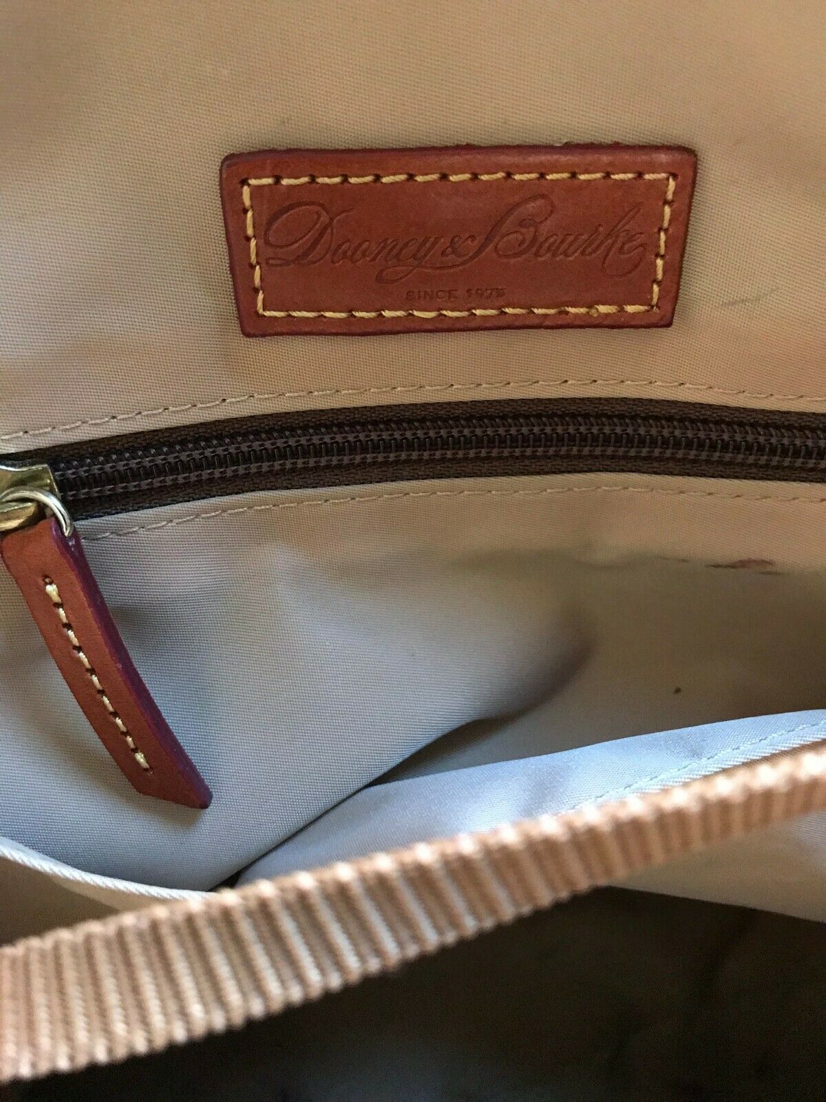 Dooney & Bourke Fabric Tote Crossbody Bag