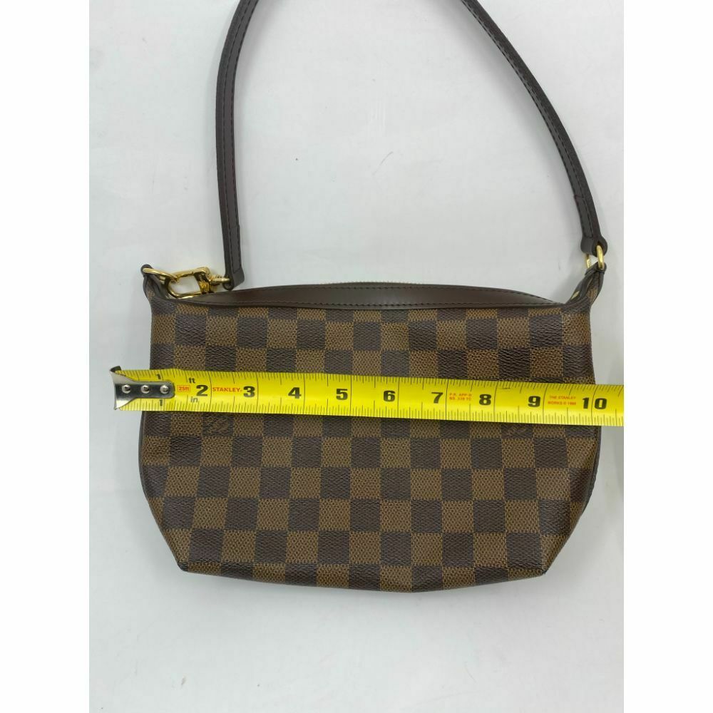 LOUIS VUITTON Damier Brown Mini Pouch