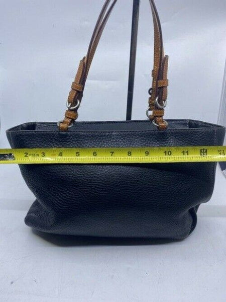 Coach Medium Bag Handbag Navy Leather Shoulder Bag