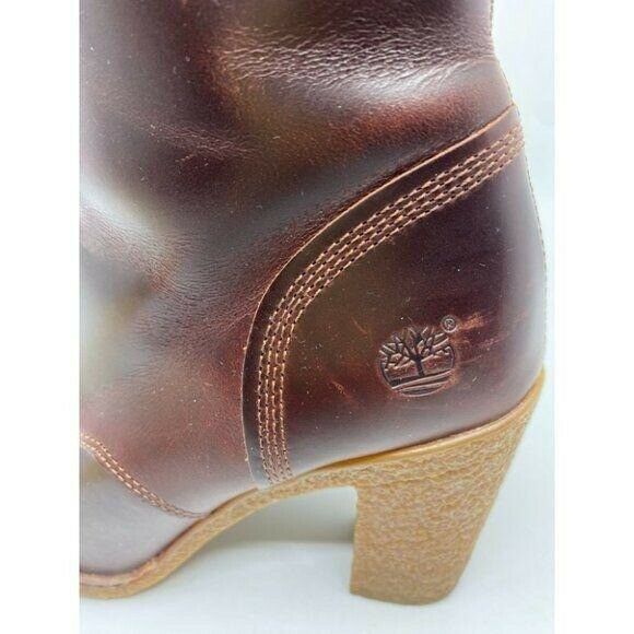 Timberland Women’s Heel Lace Up Leather Boots Sz 6