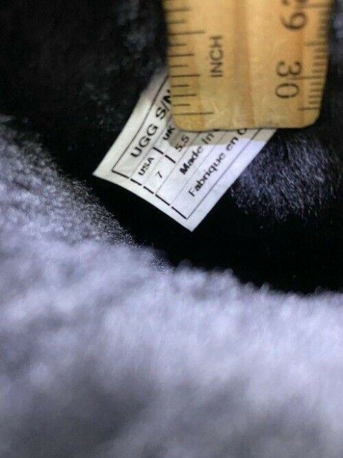 Ugg Australia Black Classic Tall Pull Bootsbooties Size Us