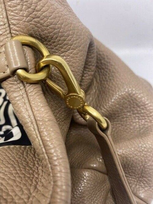 Marc By Marc Jacobs Customized With Removable Tunes Tie Sash Accent Tan Leather