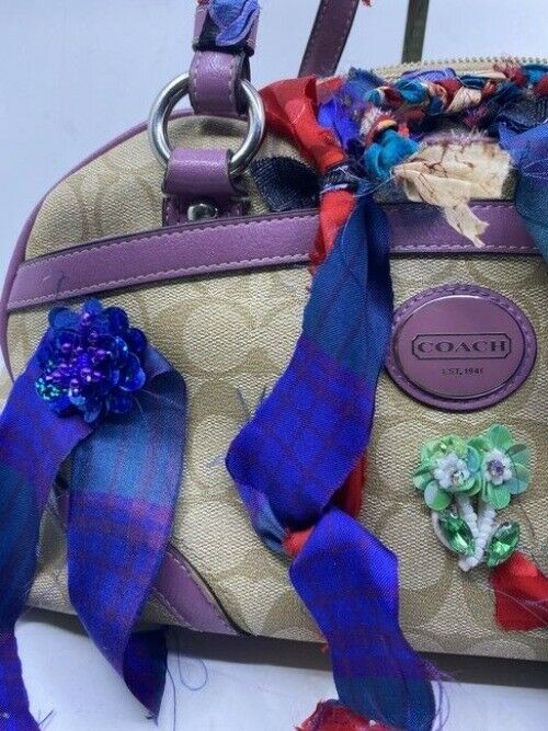 Coach Customized By Me Multicolor Coated Canvas Shoulder Bag