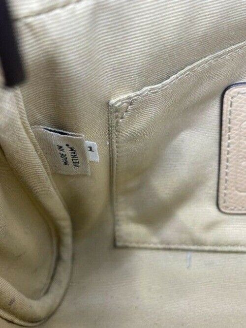 Coach Small Msrp Tan Leather Cross Body Bag