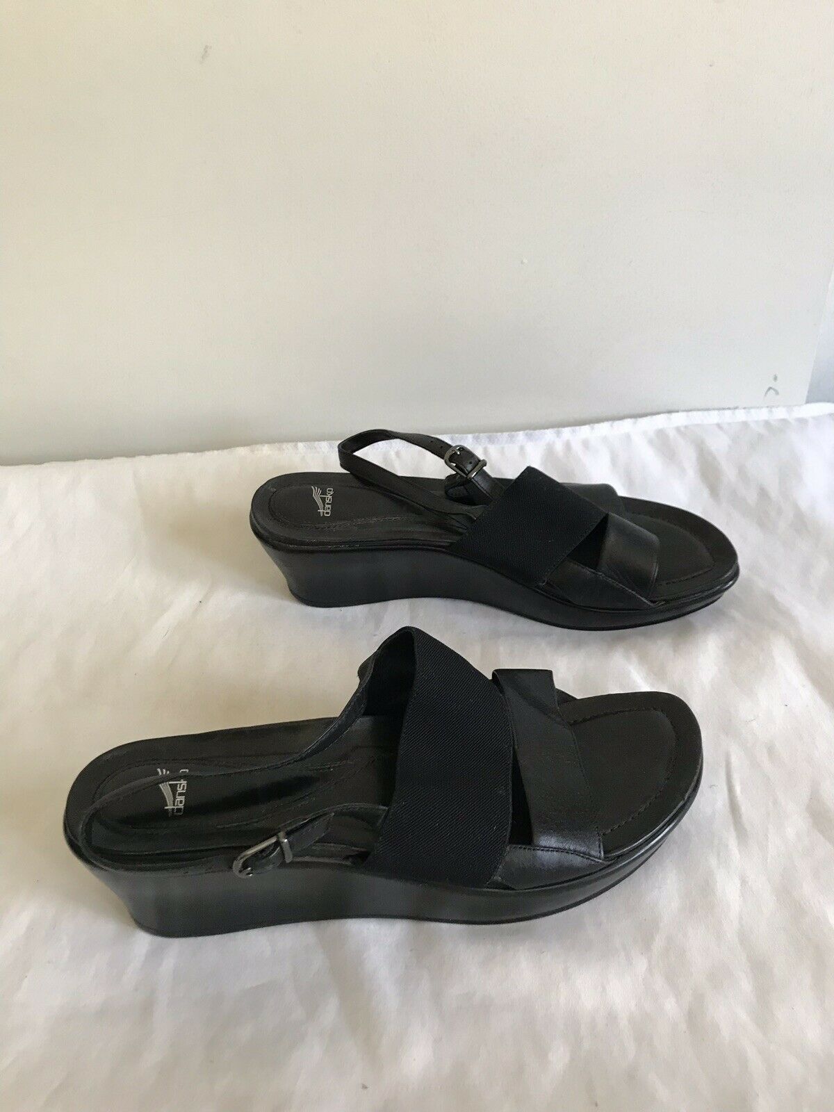 DANSKO WEDGES-Black-Size 11.5