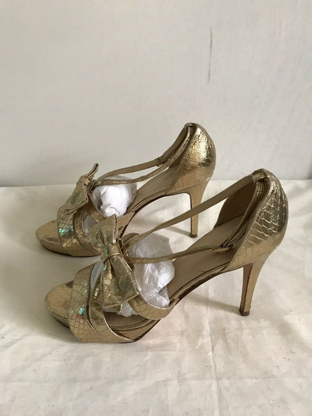 KATE SPADE Gold High heels Size 7.5