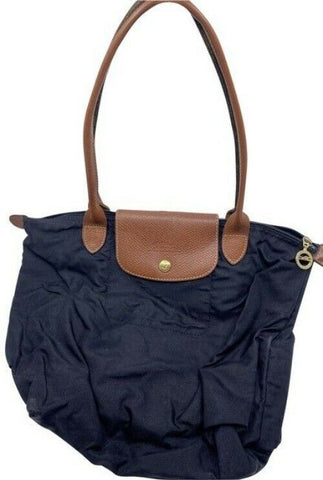 Longchamp Project Black Nylon Shoulder Bag