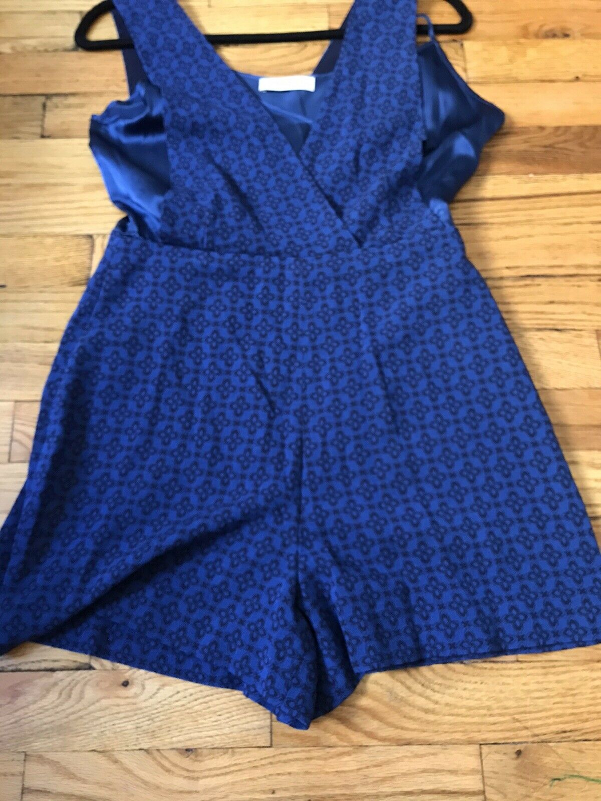 Sandro Blue Romper Size Small