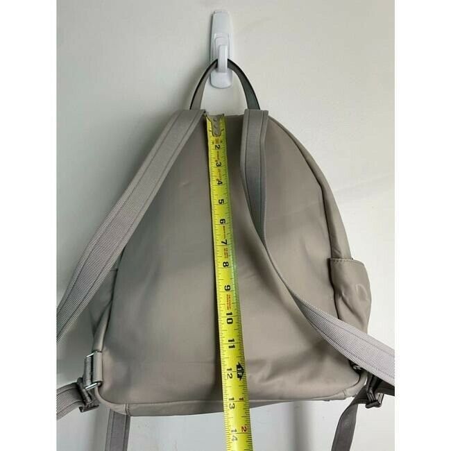 kate spade gray nylon backpack