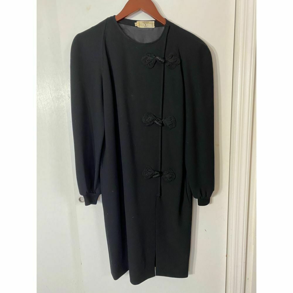 Valentino Women's Vintage Black Dress Size Small