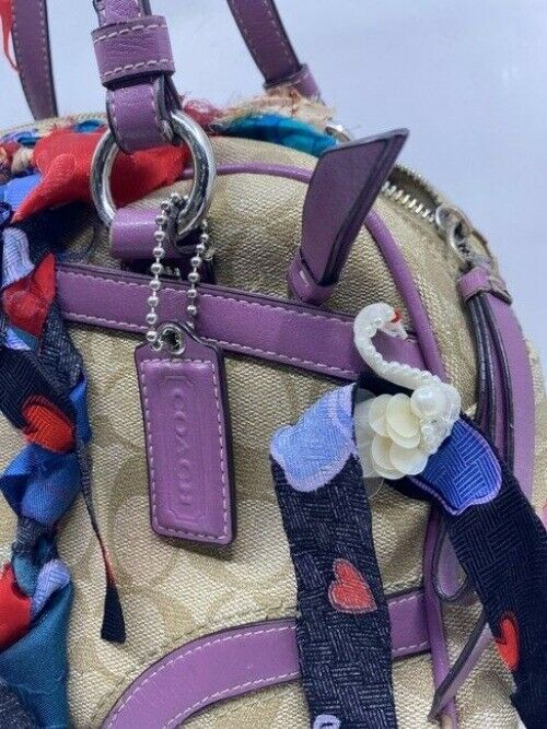 Coach Customized By Me Multicolor Coated Canvas Shoulder Bag