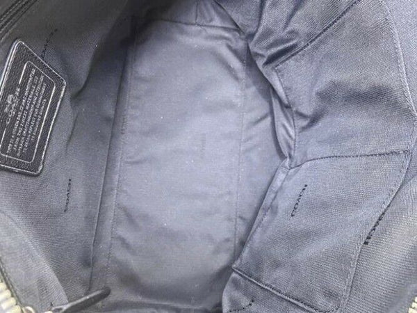 Coach shopping xl floral great condition msrp white black leather tote