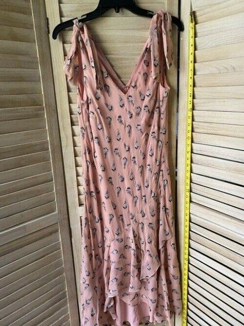 Nicole Miller Pink W Leopard Msrp Short Casual Dress