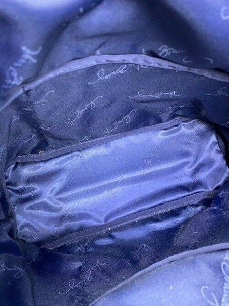 Vera Bradley Large Quilted Navy Blue Shoulder Bag