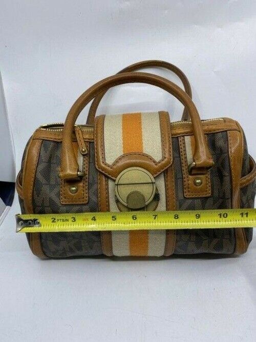 michael kors bowling bag brown tote
