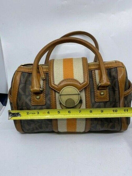 michael kors bowling bag brown tote