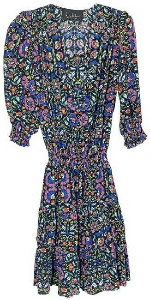 nicole miller multicolor new knee length printed msrp
