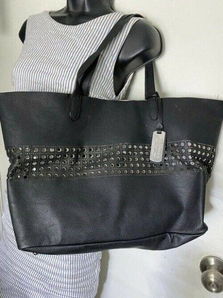 Ralph lauren msrp black leather shoulder bag