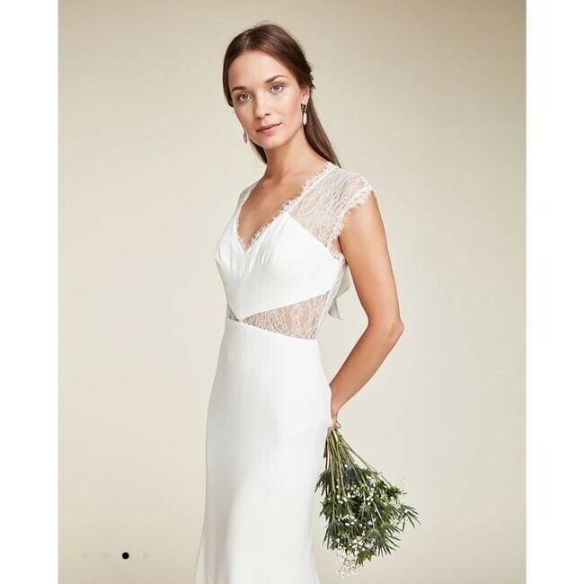 Nicole Miller White Kendall Bridal Gown Msrp