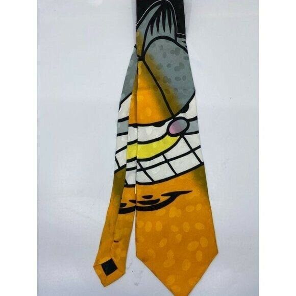 NWT Garfield Neck Tie Orange Black Novelty Item