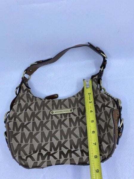 michael kors small handbag msrp beige brown hobo bag