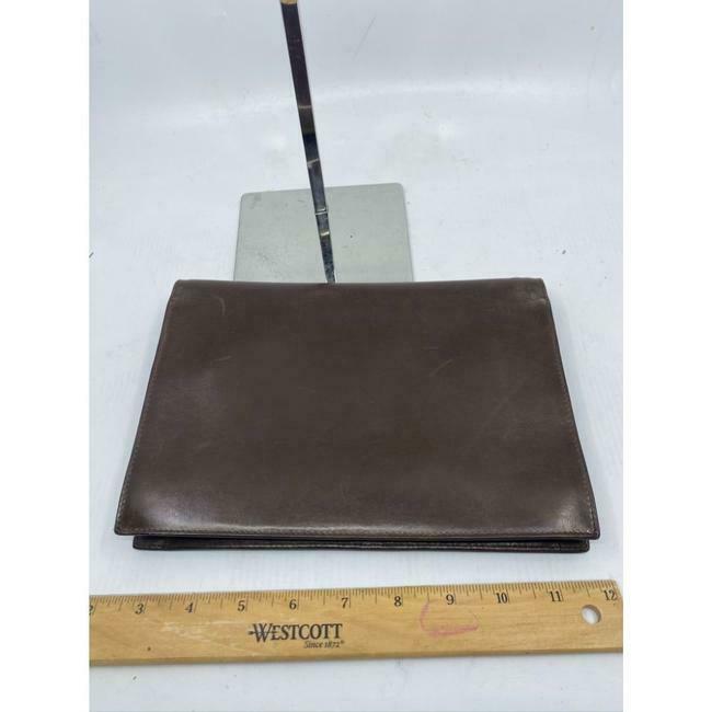 Salvatore Ferragamo Vintage Brown Clutch