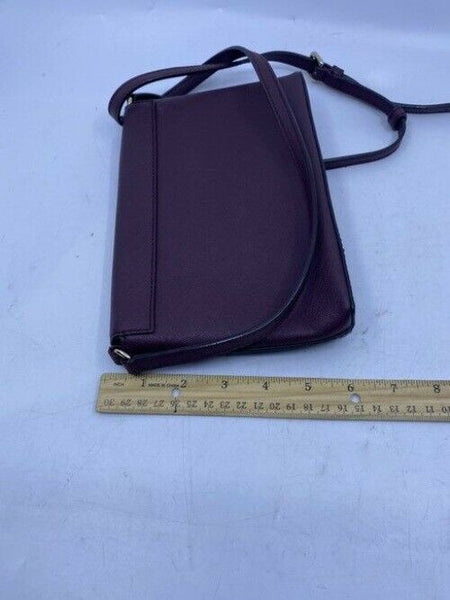 Kate Spade Cedar Street Monday Purple Leather Shoulder Bag