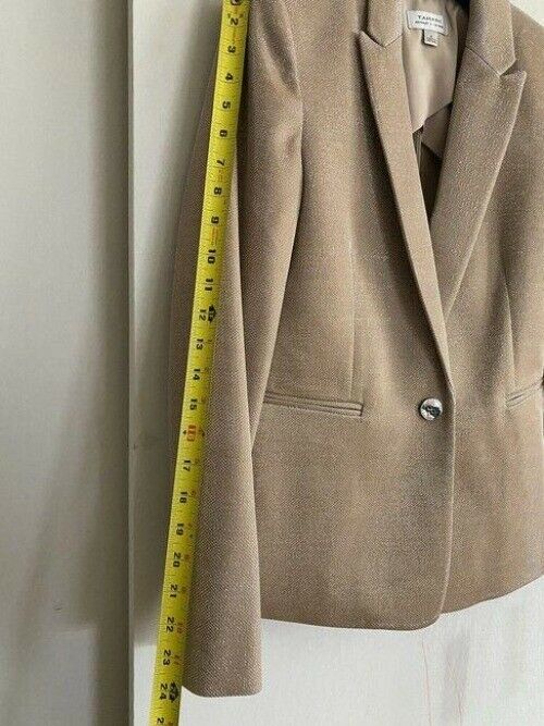 elie tahari champagne jacket