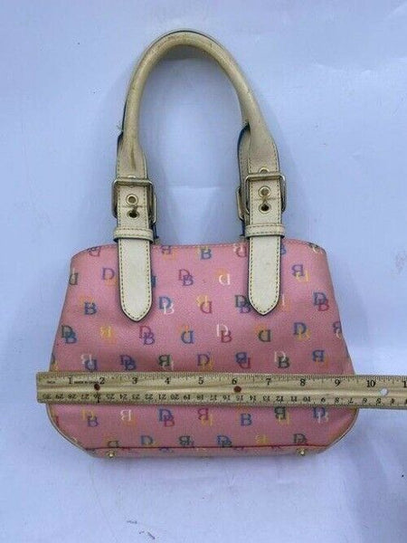 dooney and bourke handbag pink multicolor hobo bag